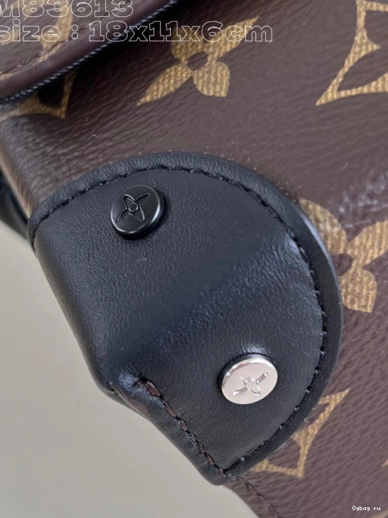 Steamer LOUIS Wallet-18*11*6.5CM VUITTON Wearable 0821